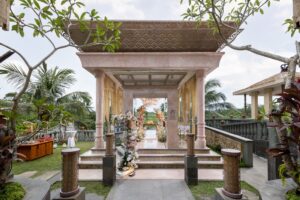 Ubud wedding venue at Agung Pavilion - SereS Springs Resort & Spa Singakerta, Ubud